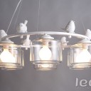 Loft Industry - Glass Bird Chandelier