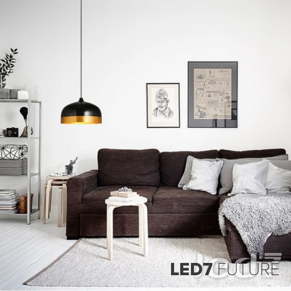 Loft Industry - Modern Dome Black