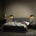 Loft Industry - Modern Dome Black