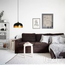 Loft Industry - Modern Dome White