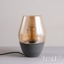 Loft Industry - Concrete Dim Glass Table