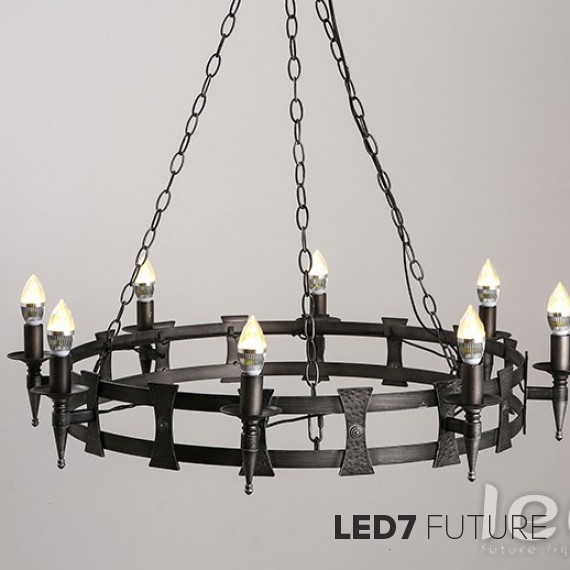 Loft Industry - Iron-shod Chandelier