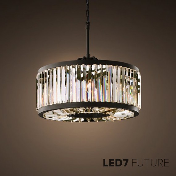 Loft Industry - Welles Clear Crystal Round