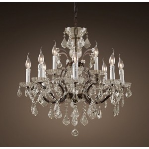 Loft Industry - 19TH C.Rococo Crystal Round V3