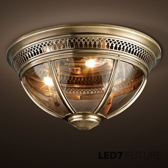 Loft Industry - Vicrorian Hotel Flushmount
