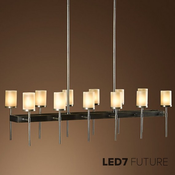 Loft Industry - Sloane Rectungular Chandelier