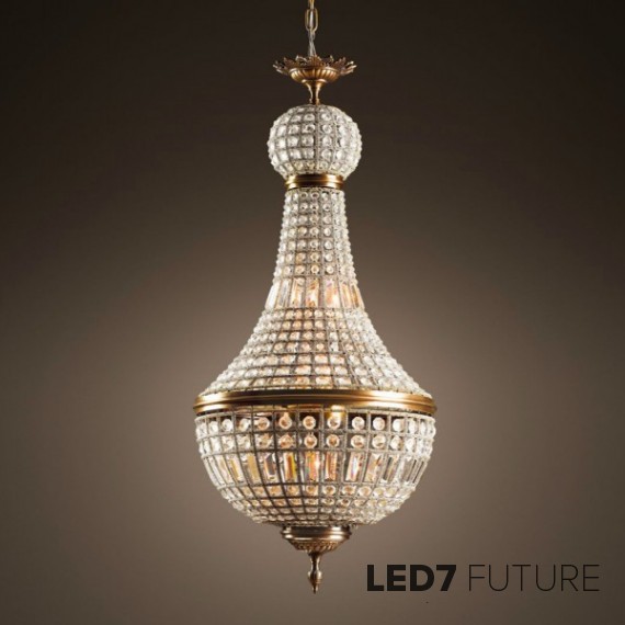 Loft Industry - 19Th French Empire Crystal Chandelier