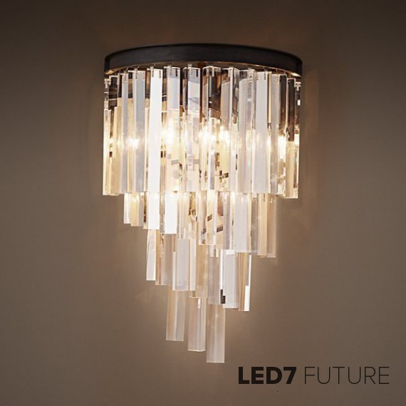 Loft Industry - Helix Glass Sconce