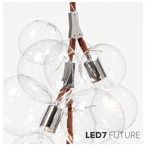 Pelle - Pendant Bubble Chandelier