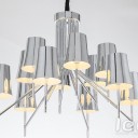 Innerspace - White Shade Chandelier