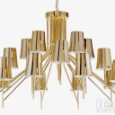 Innerspace - White Shade Chandelier