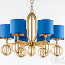 Ritz - Sky Blue Chandelier