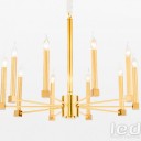 Ritz - Thin Candle Chandelier