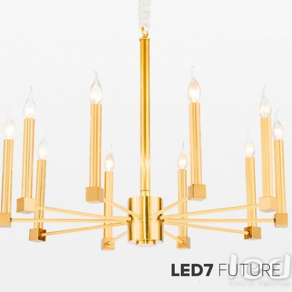 Ritz - Thin Candle Chandelier