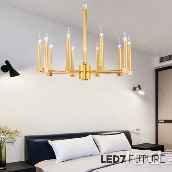 Ritz - Thin Candle Chandelier