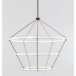 Roll & Hill - Halo Chandelier 3 Rings