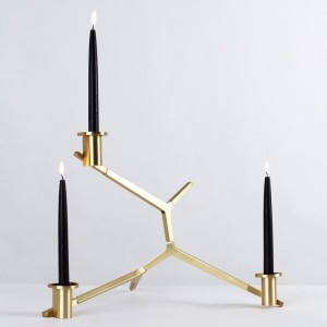Roll & Hill - Agnes Candelabra Table - 3 Candles