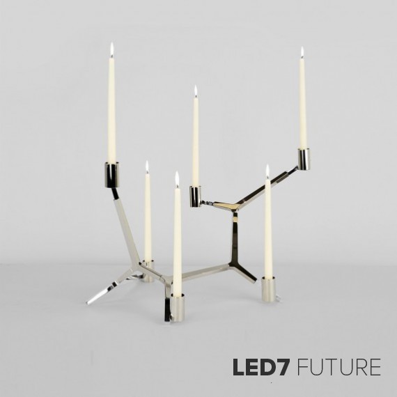 Roll & Hill - Agnes Candelabra Table - 6 Candles