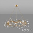 John-Richard - Waving Quartz Chandelier