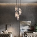 Loft Industry Modern - Mosaic Abstract Chandelier