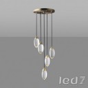 Loft Industry Modern - Hommet Gate Chandelier