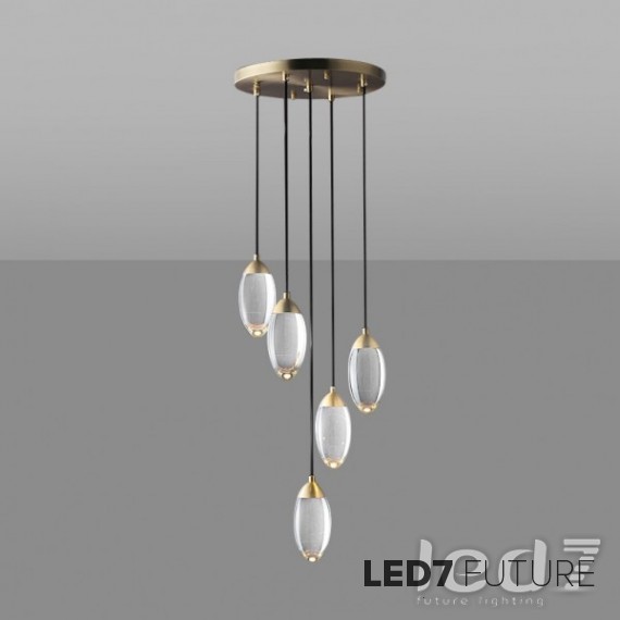 Loft Industry Modern - Hommet Gate Chandelier