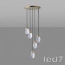 Loft Industry Modern - Hommet Gate Chandelier