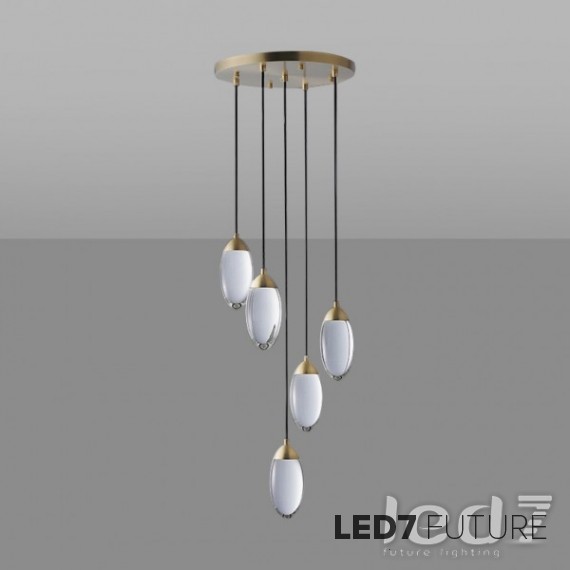 Loft Industry Modern - Hommet Gate Chandelier