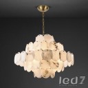 Loft Industry Modern - Bir Marble Chandelier V2