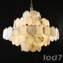Loft Industry Modern - Bir Marble Chandelier V2
