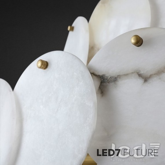 Loft Industry Modern - Bir Marble Chandelier V2