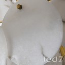Loft Industry Modern - Bir Marble Chandelier V2