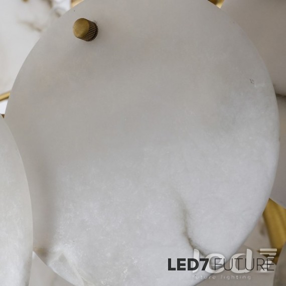 Loft Industry Modern - Bir Marble Chandelier V2
