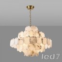 Loft Industry Modern - Bir Marble Chandelier V2