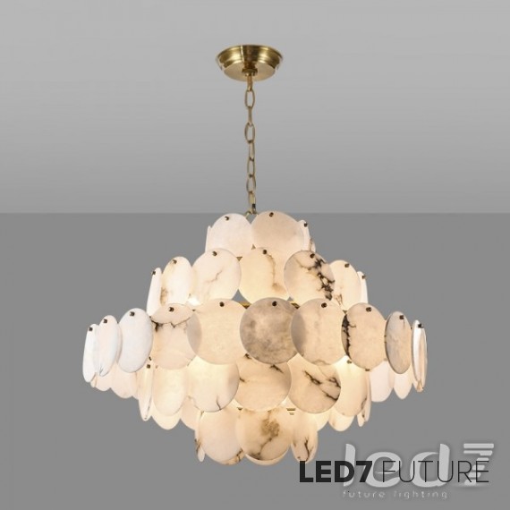 Loft Industry Modern - Bir Marble Chandelier V2