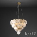 Loft Industry Modern - Bir Marble Chandelier