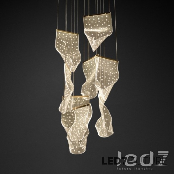 Loft Industry Modern - Electro Swing Chandelier