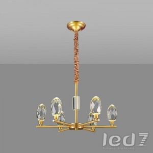 Loft Industry Modern - Crystal Stone V2 Chandelier