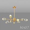 Loft Industry Modern - Crystal Stone V2 Chandelier2