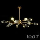 Loft Industry Modern - Crystal Stone V2 Chandelier2