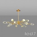 Loft Industry Modern - Crystal Stone V2 Chandelier2