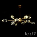 Loft Industry Modern - Crystal Stone V2 Chandelier2