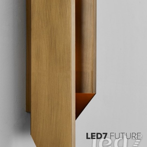 Loft Industry Modern - Geo Brown Wall