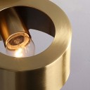 Loft Industry Modern - Brass Ring Wall