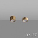 Loft Industry Modern - Spots Brass Top