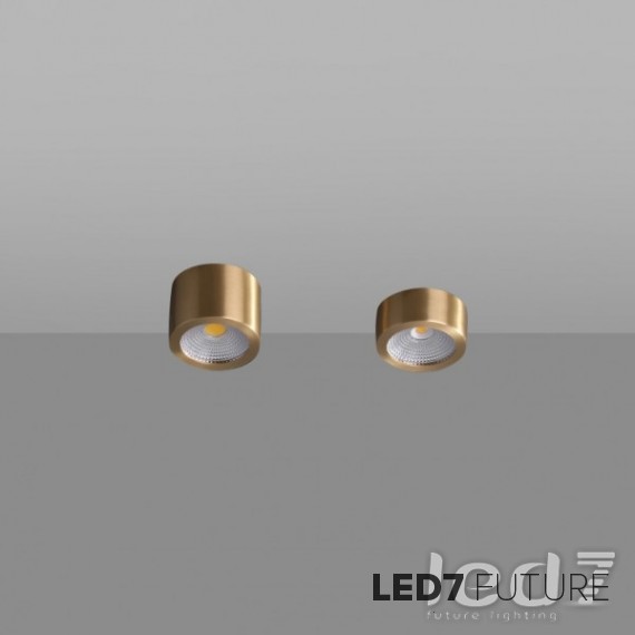 Loft Industry Modern - Spots Brass Top