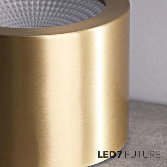 Loft Industry Modern - Spots Brass Top