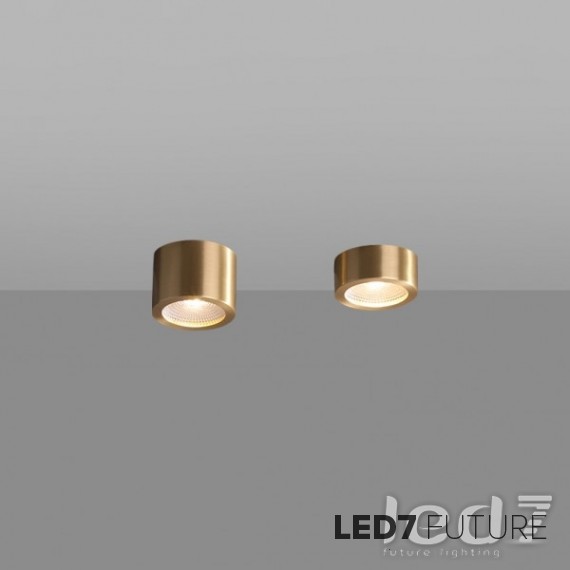 Loft Industry Modern - Spots Brass Top