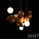 Wood Design - Wooden Balls Chandelier