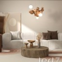 Wood Design - Wooden Balls Chandelier